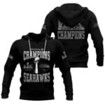 Seattle Seahawks 2026 Super Bowl LX National Champions Hoodie