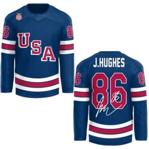 0 Jack Hughes USA Hockey Jersey