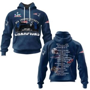 Patriots 2026 SB LX Champions Hoodie 0