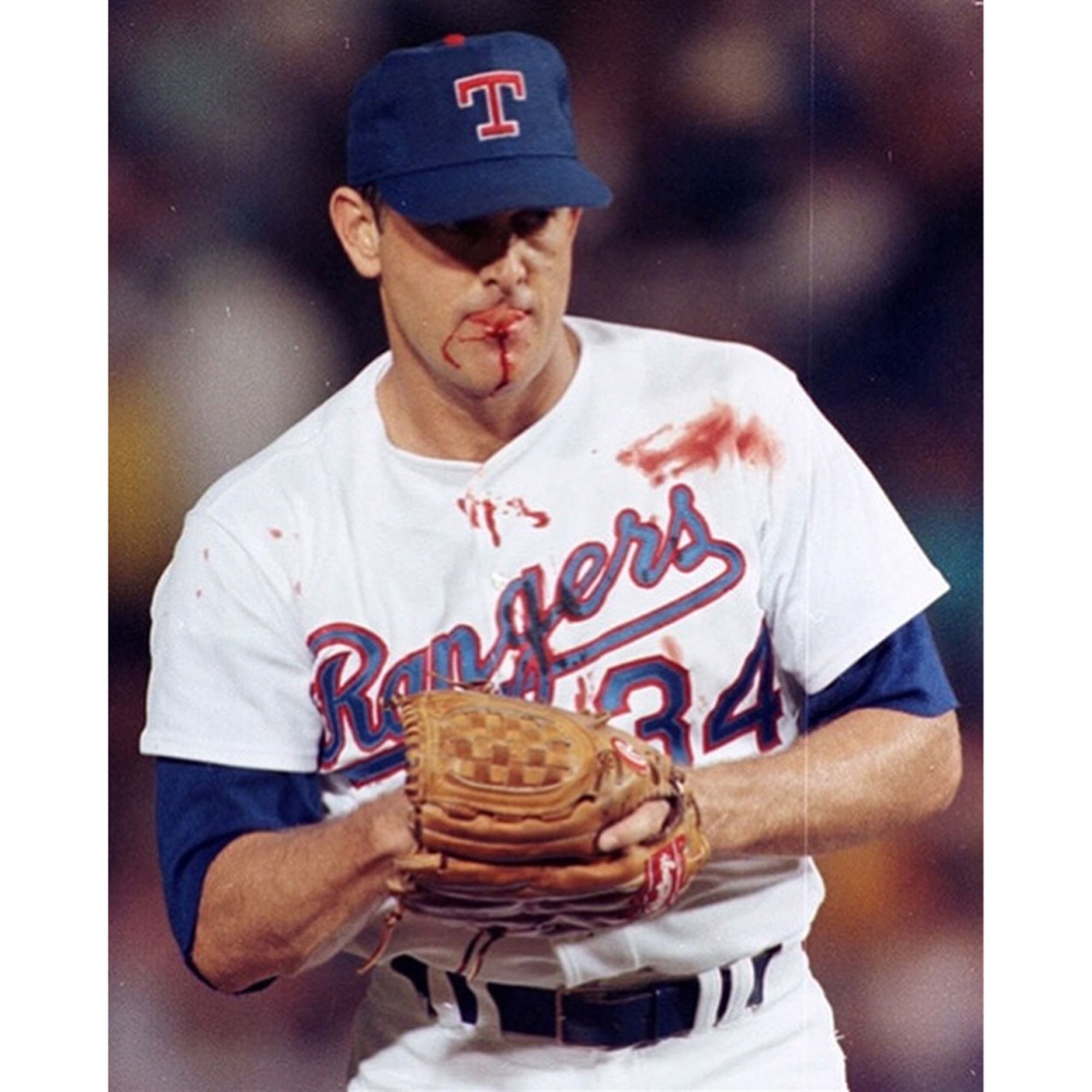 5 2026 Rangers Nolan Ryan Bloody Lip Jersey Giveaway 5 2026 Rangers Nolan Ryan Bloody Lip Jersey Giveaway