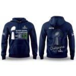 Seahawks Super Bowl LX Champions 2026 Hoodie