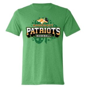 1 2026 Somerset Patriots Baseball Shamrock St Patricks Day Shirt