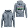 6 Seahawks 2026 Super Bowl LX Bound Zip Hoodie
