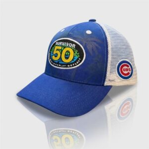 2026 Cubs Survivor 50 Cap Giveaway 1