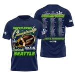 2026 Seahawks Super Bowl LX Championship Shirt