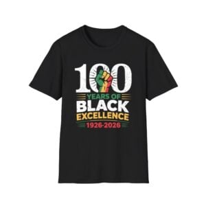 0 100 Years Of Black Excellence 1926 2026 Black History Month Shirt 1