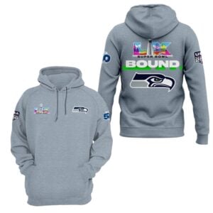 9 2026 Seahawks 50Th Season Super Bowl LX Bound Hoodie