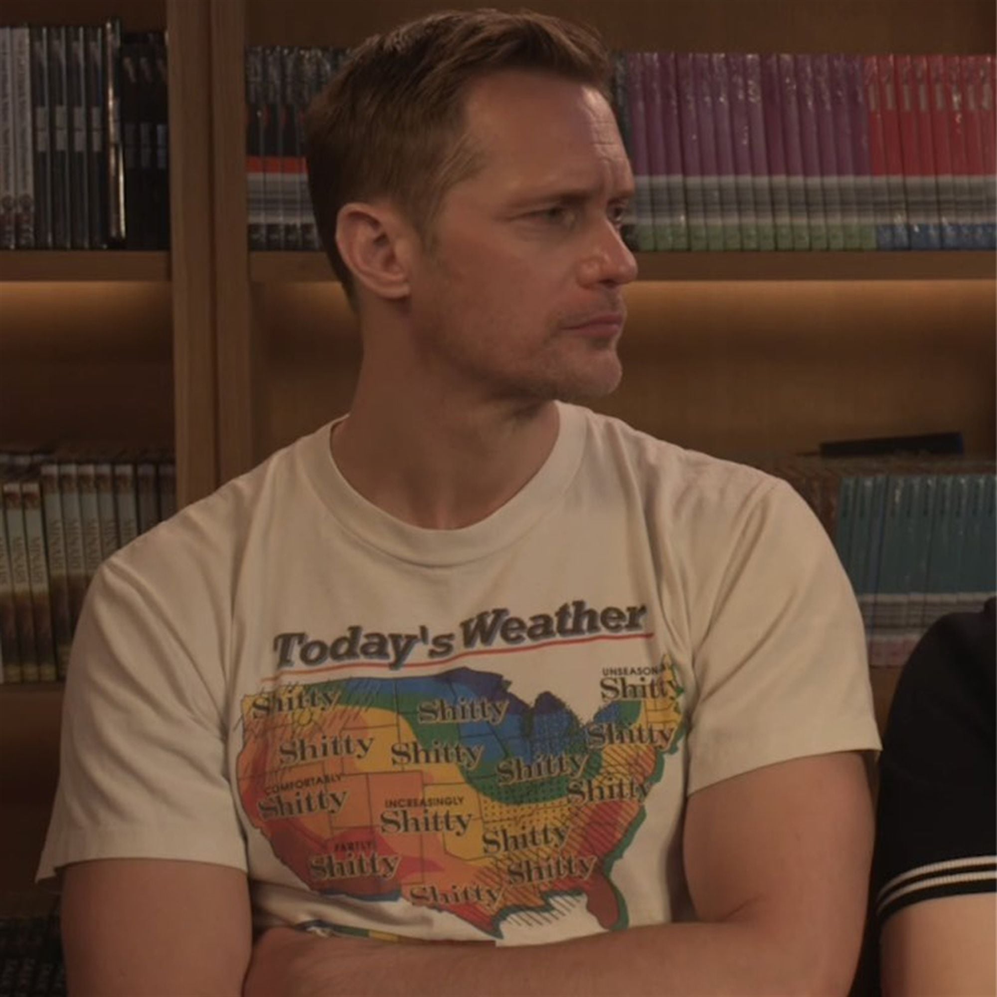 Alexander Today's Weather Shitty Weather Shirt