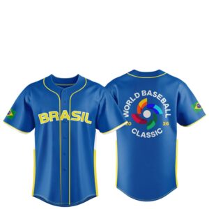 1 Brasil Team 2026 World Baseball Classic Jersey