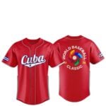 Cuba Team 2026 World Baseball Classic Jersey