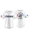 Czech Rebublic Team 2026 World Baseball Classic Jersey 2