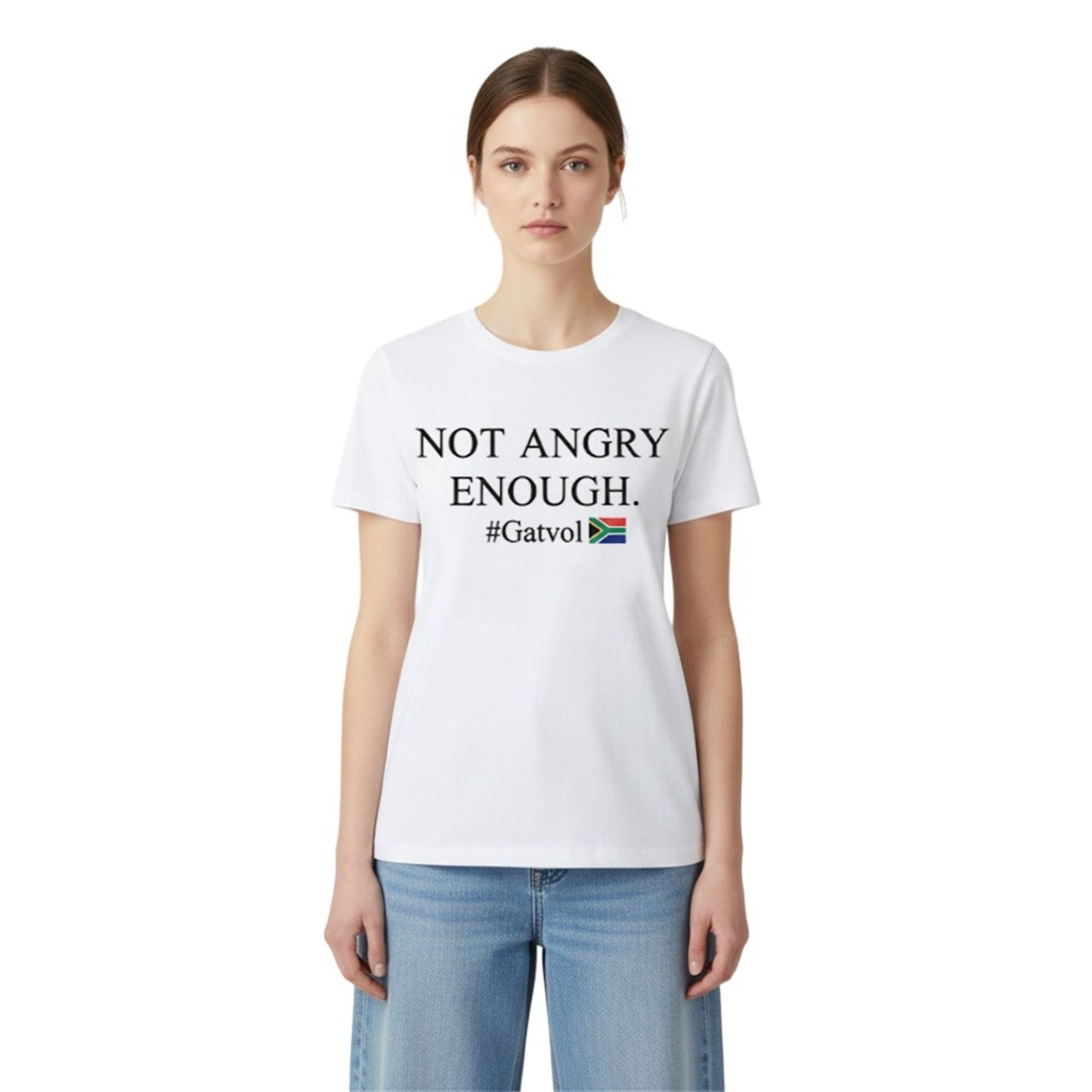 Dereleen James MP Not Angry Enough Gatvol Shirt 2 Dereleen James MP Not Angry Enough Gatvol Shirt 1 1