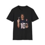 Drake Maye Middle Finger Shirt