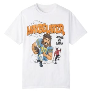 Jared McCain Maybe Later Jesus Vs Satan Shirt 1 0