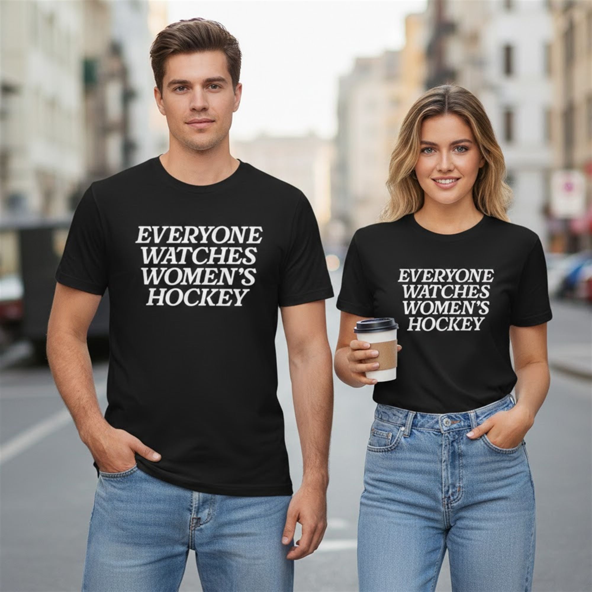 Everyone Watches Women's Hockey Shirt Everyone Watches Women's Hockey Shirt