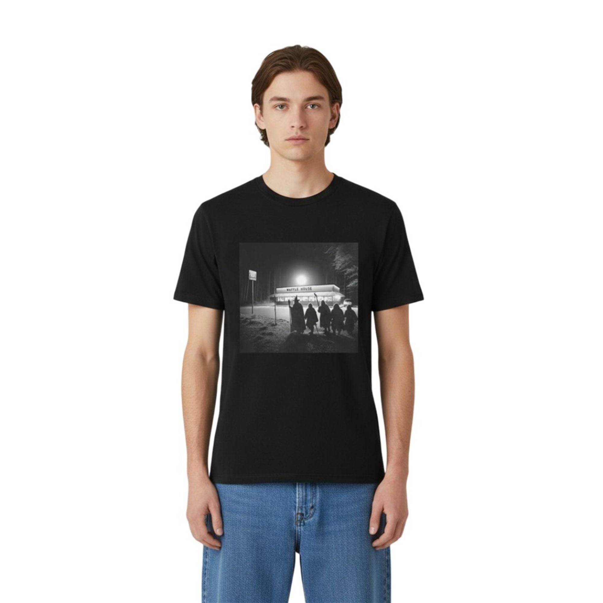 Fellowship at Waffle House Lord of the Rings Shirt 3 Fellowship at Waffle House Lord of the Rings Shirt 4 2