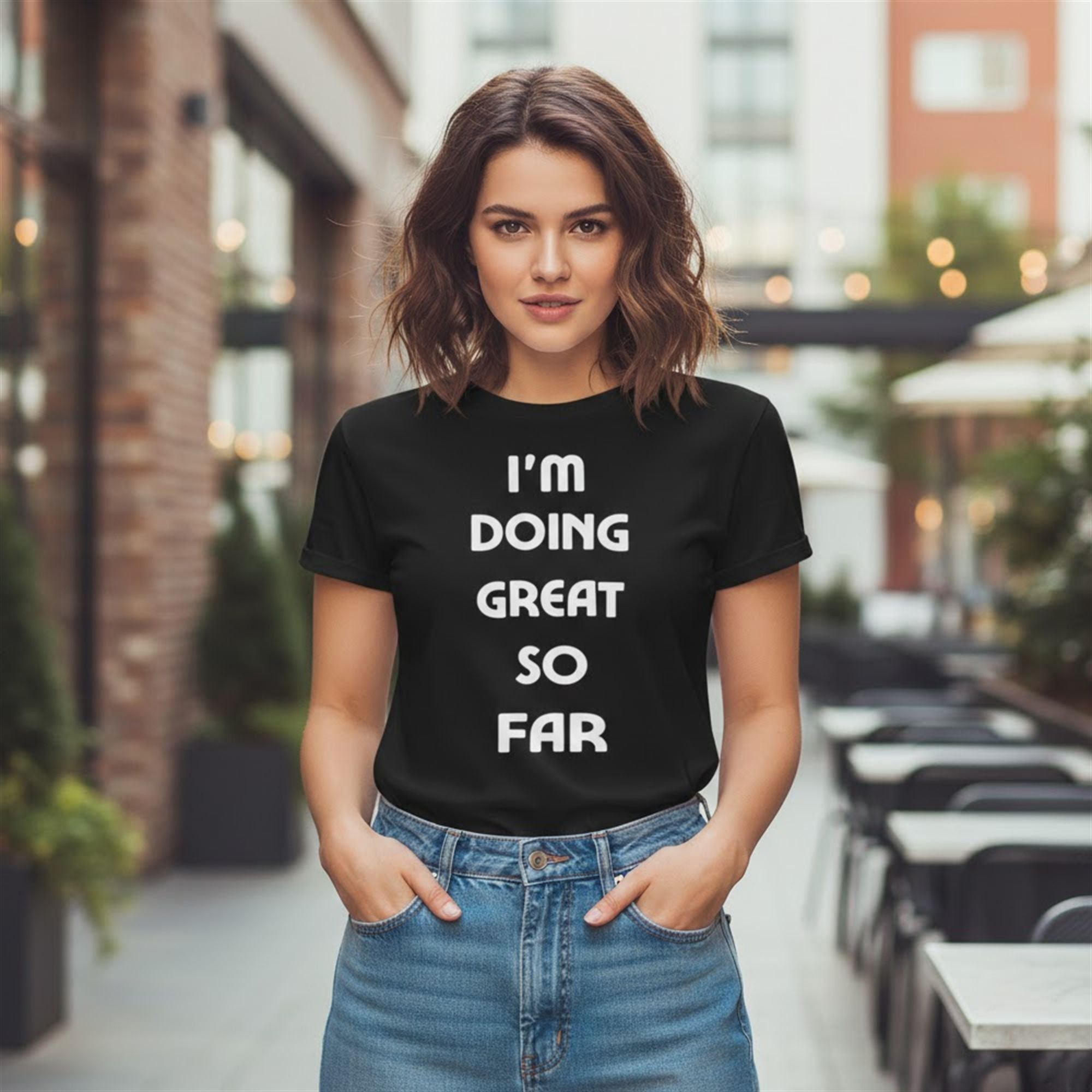 Frankie MacDonald I'm Doing Great So Far Shirt Frankie MacDonald I'm Doing Great So Far Shirt