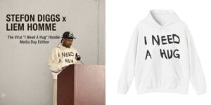 From I Need a Hug to Super Bowl Glory Stefon Diggs' Iconic Hoodie Moment