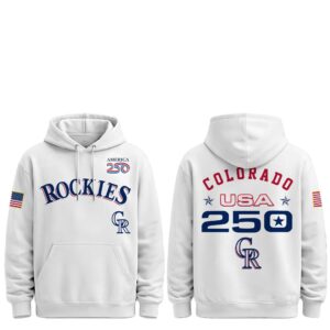 1 2026 Rockies Celebration USA 250 Anniversary Hoodie