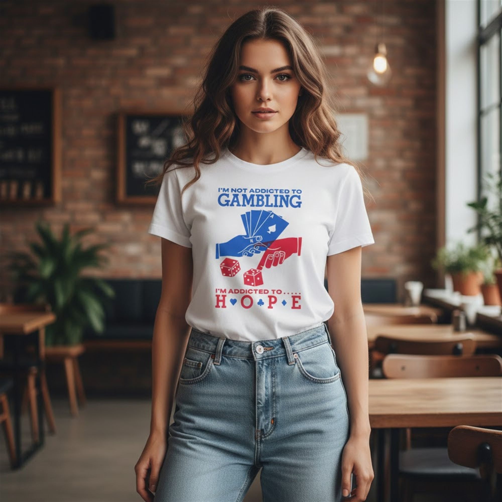 I'm Not Addicted To Gambling I'm Addicted To Hope Shirt