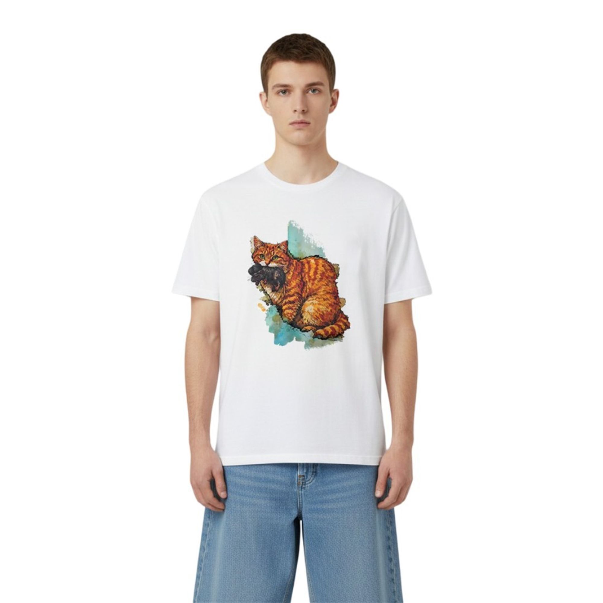 Iran Map Orange Tabby Cat Shirt 3 Iran Map Orange Tabby Cat Shirt 1 2