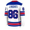 Jack Hughes Golden Goal 86 Signature Hockey Jersey 7 Jack Hughes Golden Goal 86 Signature Hockey Jersey 2
