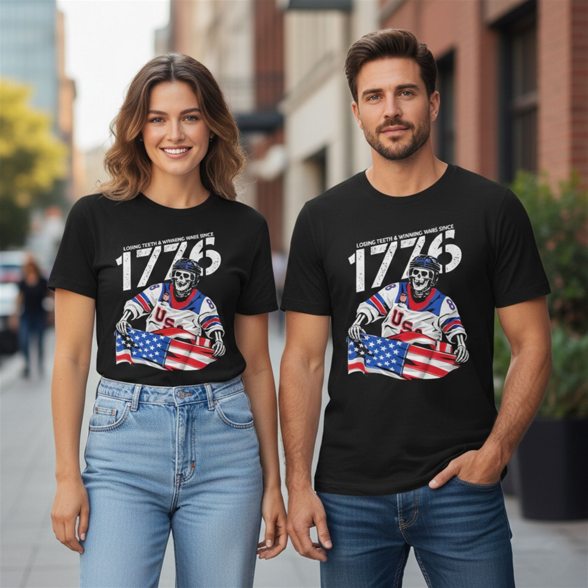 Jack Hughes Losing Teeth Winning Wars Since 1776 Shirt 10 8 Jack Hughes Losing Teeth Winning Wars Since 1776 Shirt 10 8