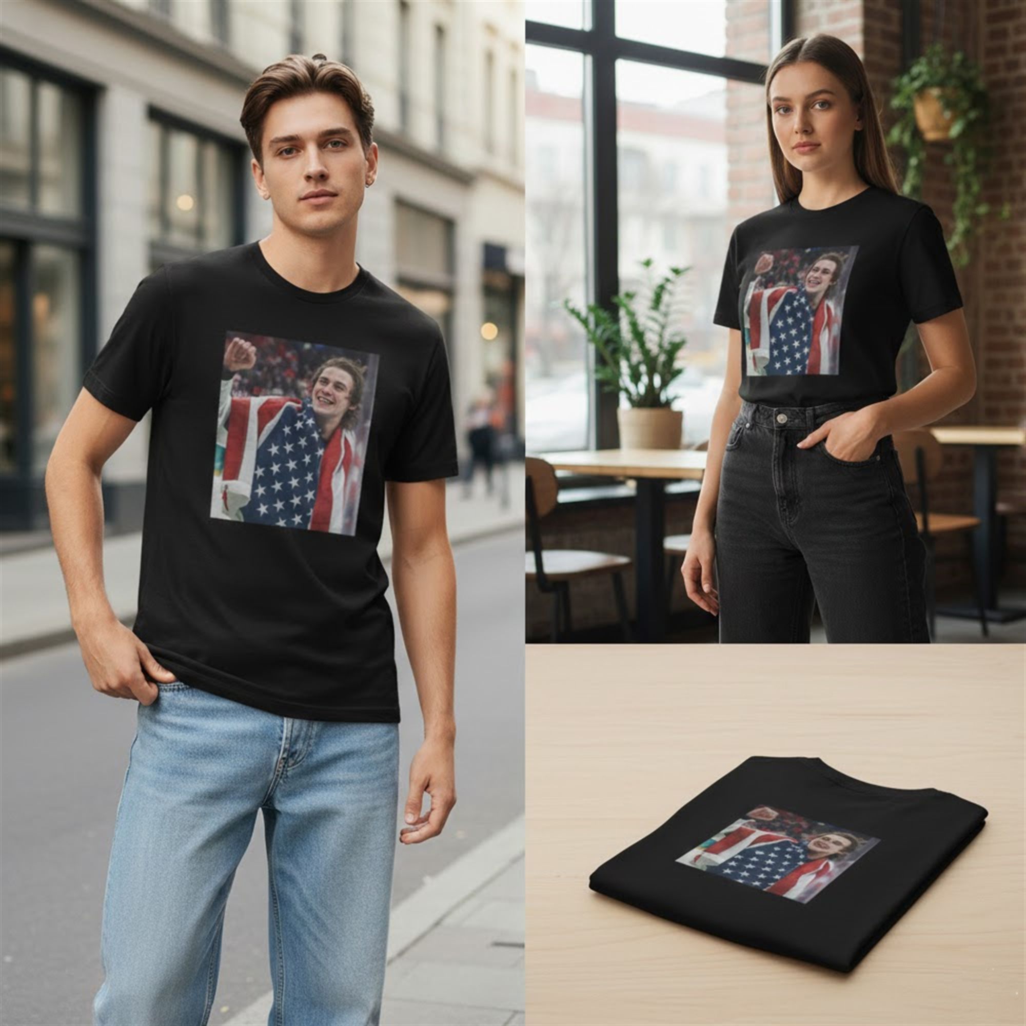 Jack Hughes Teeth Shirt 10 6 Jack Hughes Teeth Shirt 10 6