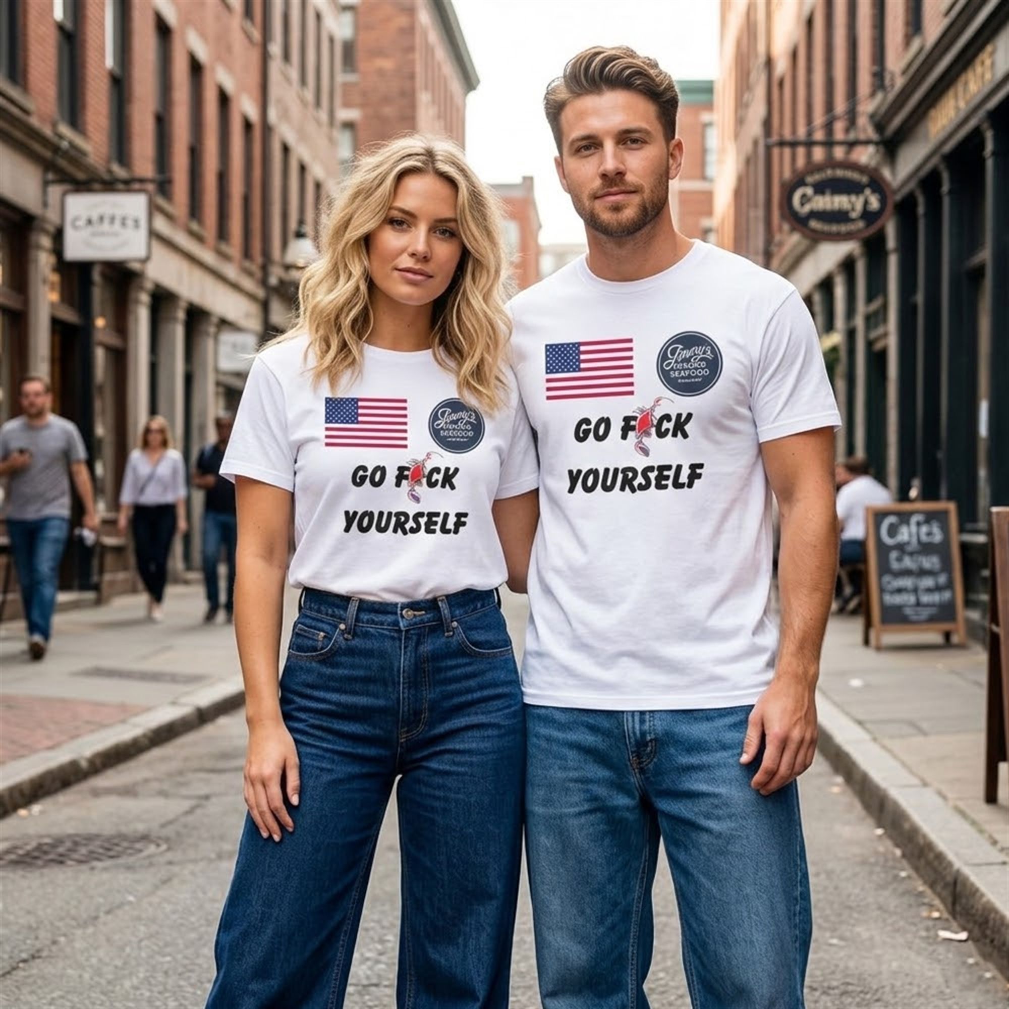 Jimmy's Famous Seafood USA Go Fuck Yourself Shirt Jimmy's Famous Seafood USA Go Fuck Yourself Shirt