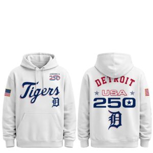 1 2026 Tigers Celebration USA 250 Anniversary Hoodie