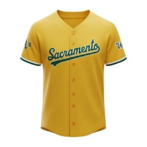 2026 Athletics Sacramento Baseball Jersey Giveaway 1