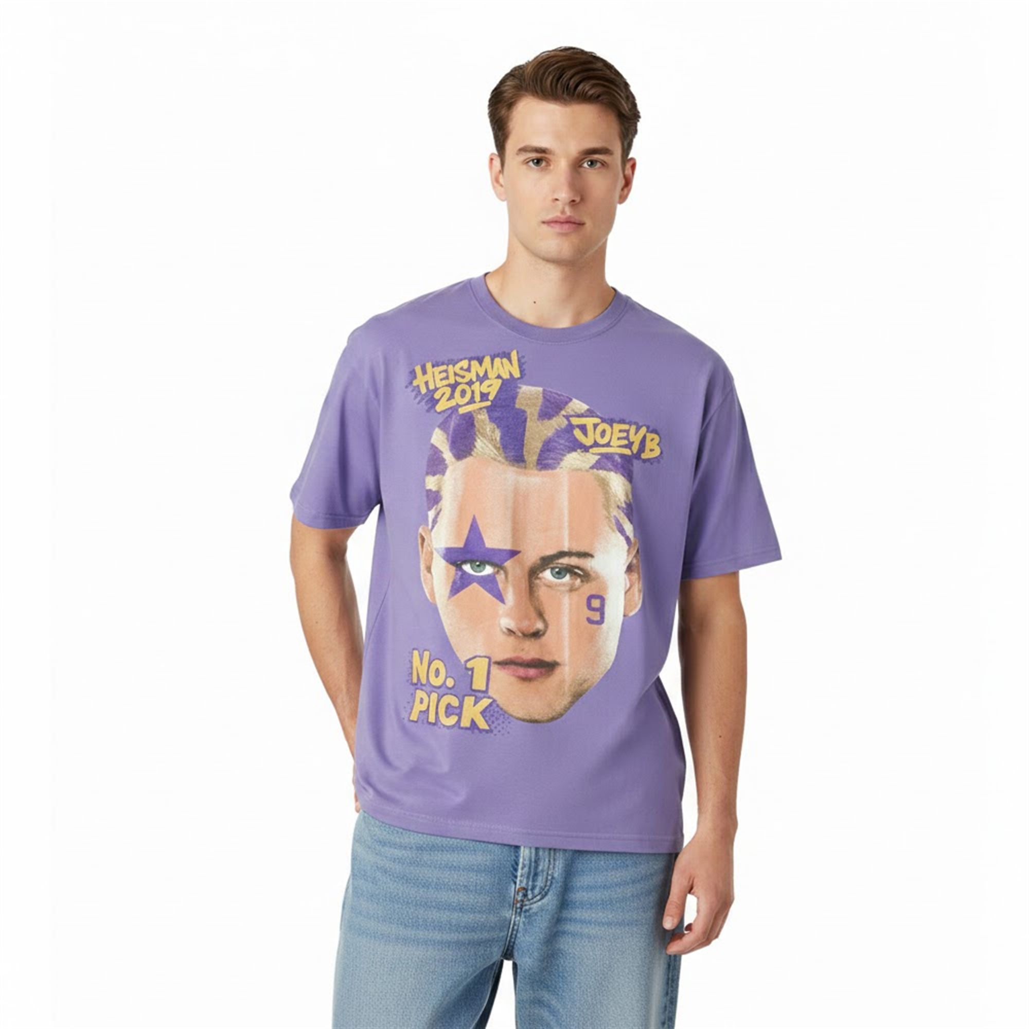 LSU Heisman 2019 Joe Burrow No 1 Pick Shirt 2 LSU Heisman 2019 Joe Burrow No 1 Pick Shirt 2