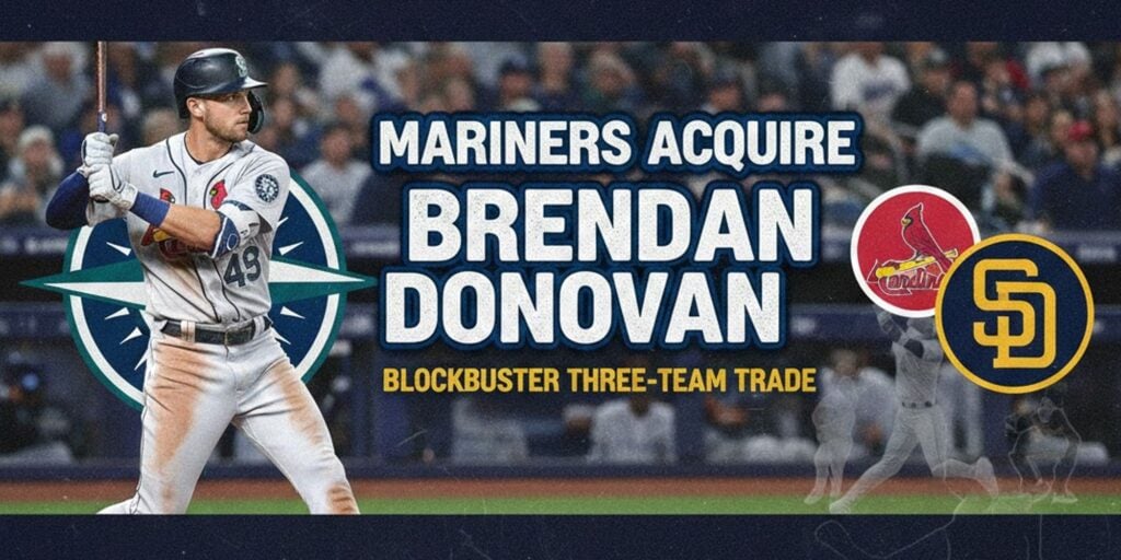 Mariners Make Their Move Why Brendan Donovan Could Be the Missing Piece in Seattle’s Title Push