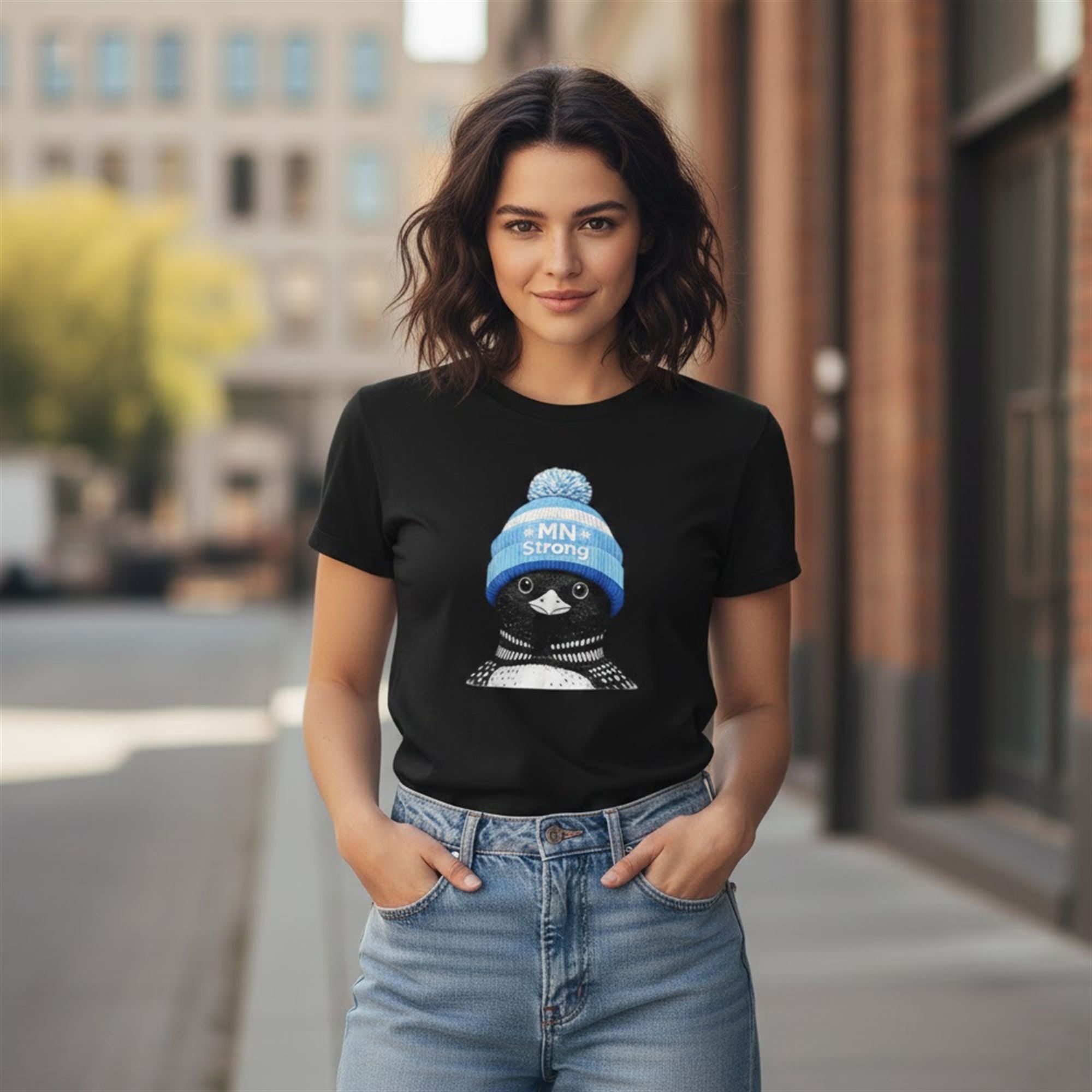 Minnesota Strong Liam Conejo Ramos Blue Bunny Hat Shirt 5 8