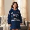 Patriots 2025 2026 SB LX Champions Blanket Hoodie 8 Patriots 2025 2026 SB LX Champions Blanket Hoodie 3