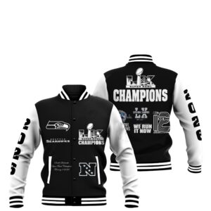 0 2026 Seahawks Super Bowl LX Champions We Run It Now Jacket