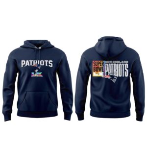 1 Patriots 2026 Super Bowl LX My First Ring Hoodie