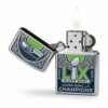 Seattle Seahawks Super Bowl LX Champions 2026 Zippo Lighter 1