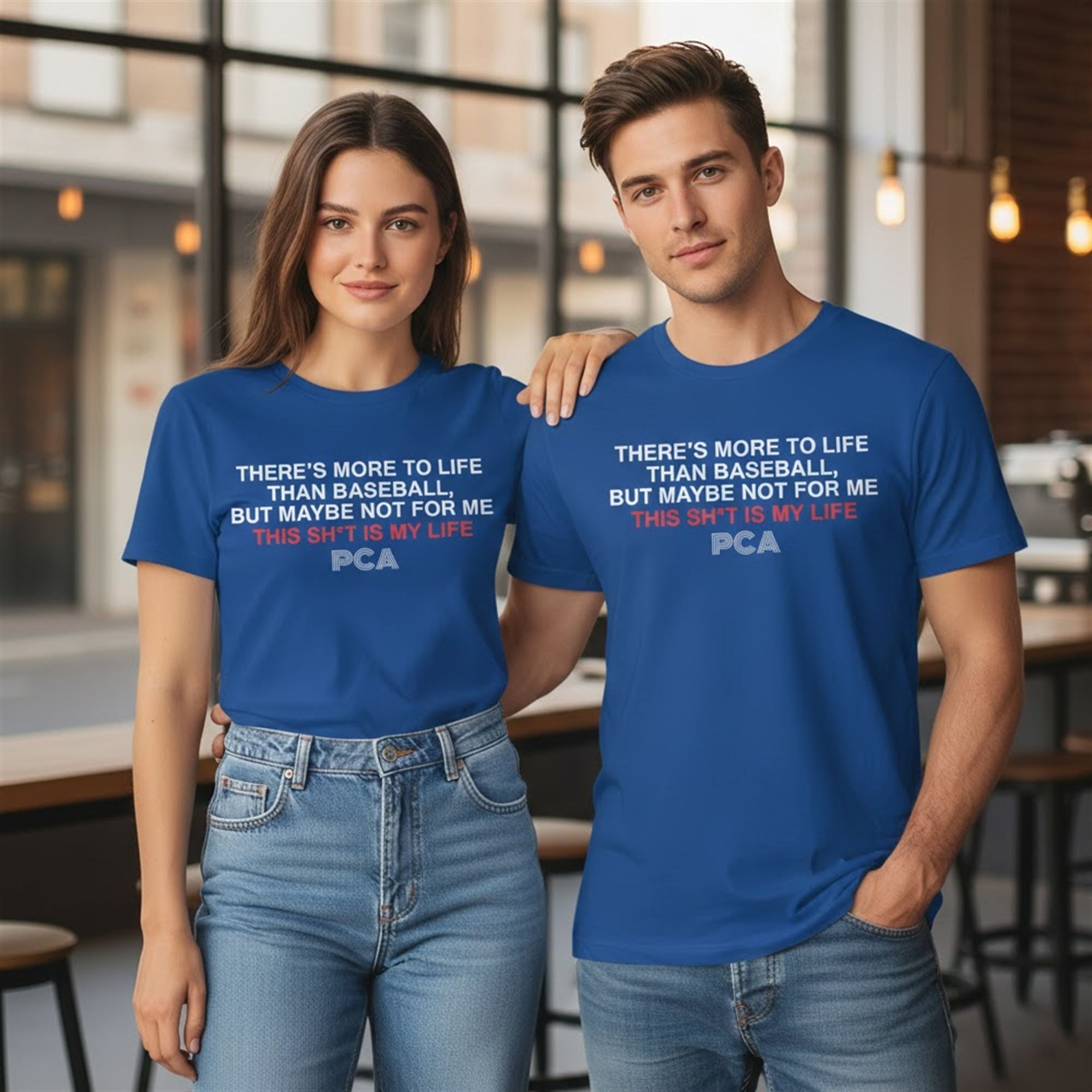 There's More To Life Than Baseball PCA Shirt There's More To Life Than Baseball PCA Shirt