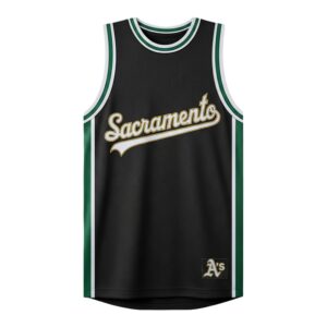 2026 Athletics Sacramento Basketball Jersey Giveaway 1