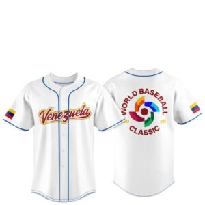 Venezuela Team 2026 World Baseball Classic Jersey 1