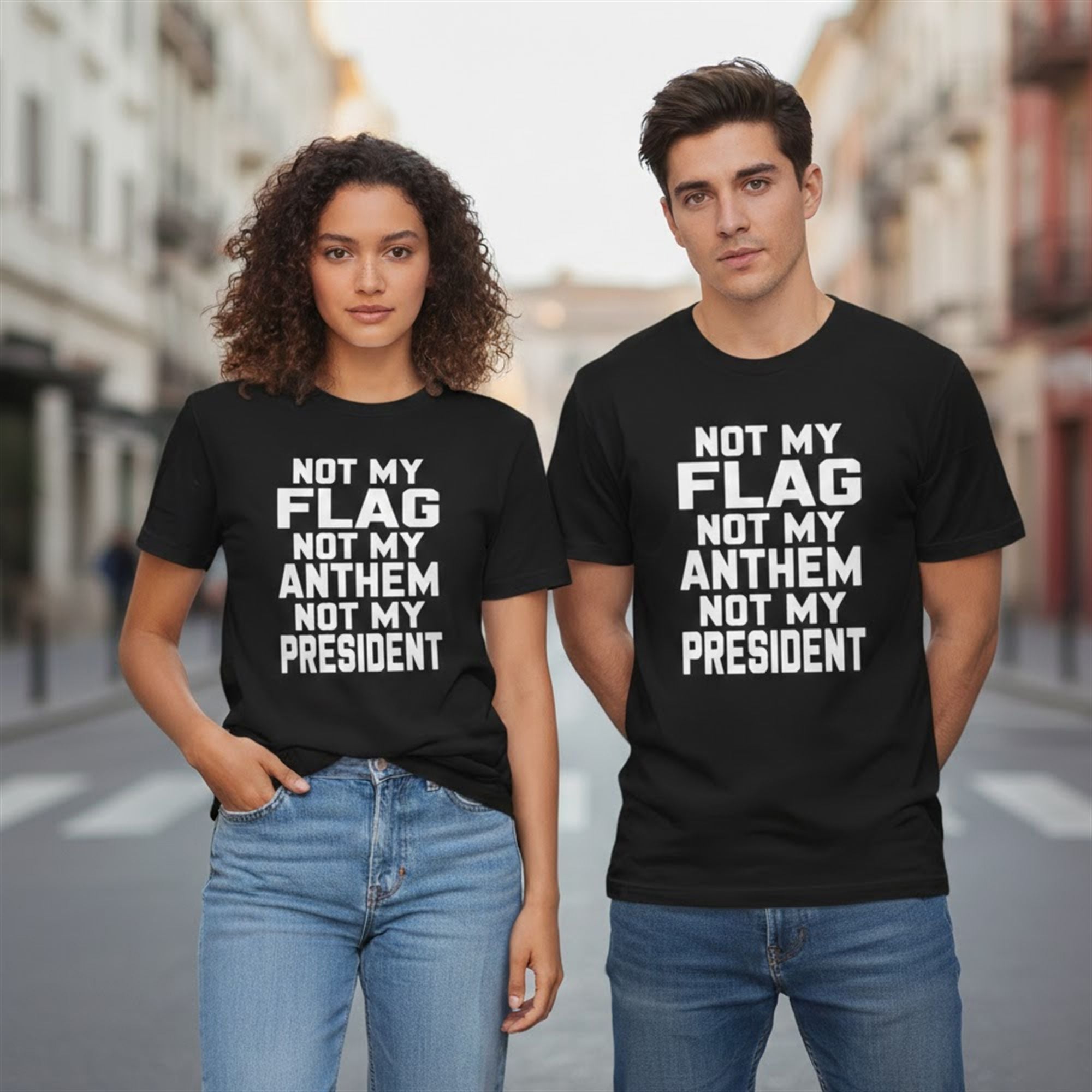 Val Not My Flag Not My Anthem Not My Presidend Shirt 10 9