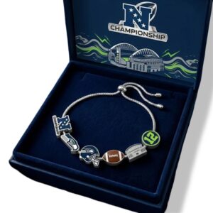 0 2026 Seattle Seahawks Charm Bracelet