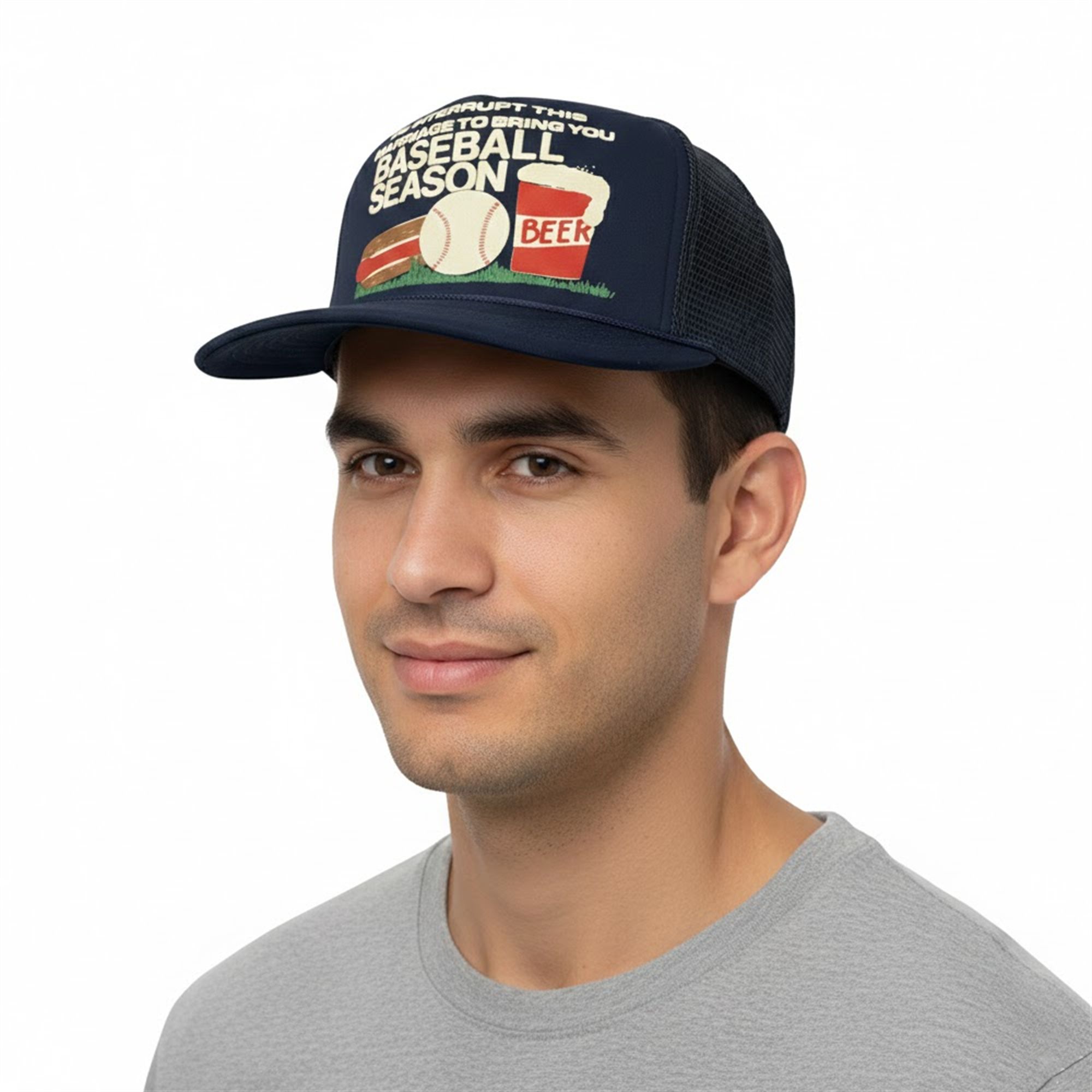 We Interrupt This Marriage To Bring You Baseball Season Hat 2 We Interrupt This Marriage To Bring You Baseball Season Hat 2