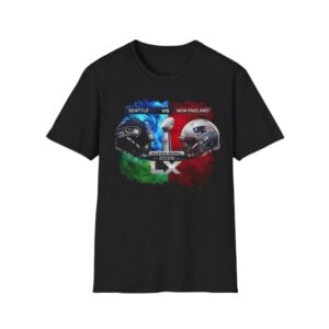 Seahawks vs Patriots 2026 SB LX Shirt 2 0