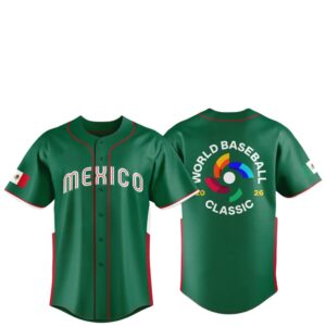 Mexico Team 2026 World Baseball Classic Jersey 1