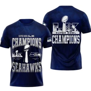 9 2026 Seahawks Super Bowl LX Champions San Francisco Bay Area Shirt