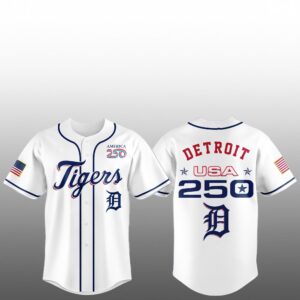 1 2026 Tigers Celebration United States of America 250 Anniversary Jersey Hat