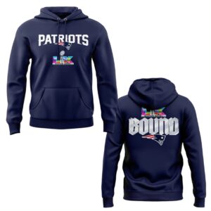 2026 NE Patriots SB LX Bound Champions Hoodie 0
