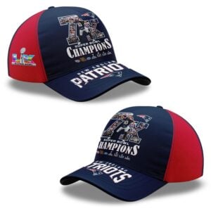 2026 NE Patriots 7x Super Bowl Champions Hat 1
